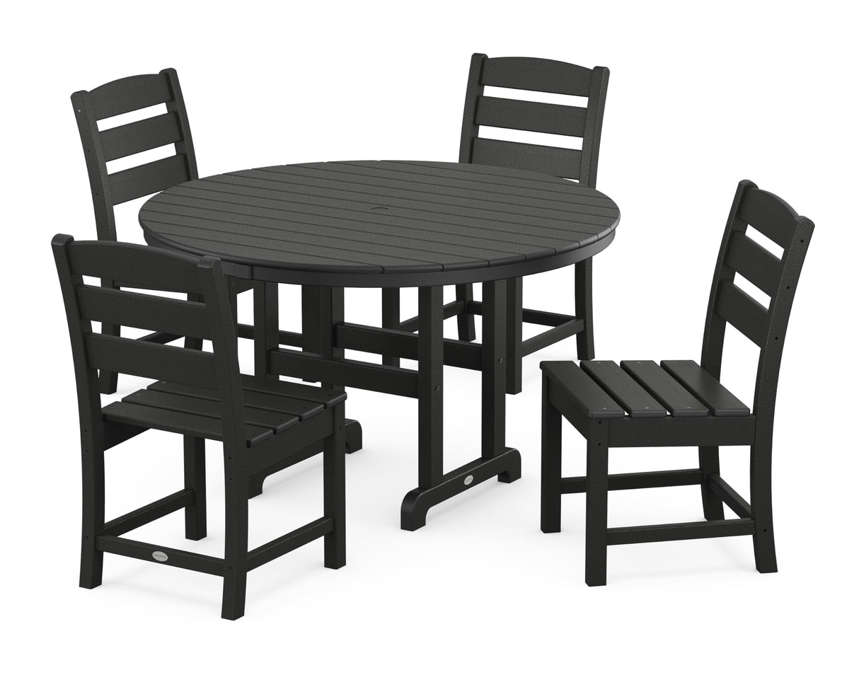 POLYWOOD® Lakeside Dining Set, Teak