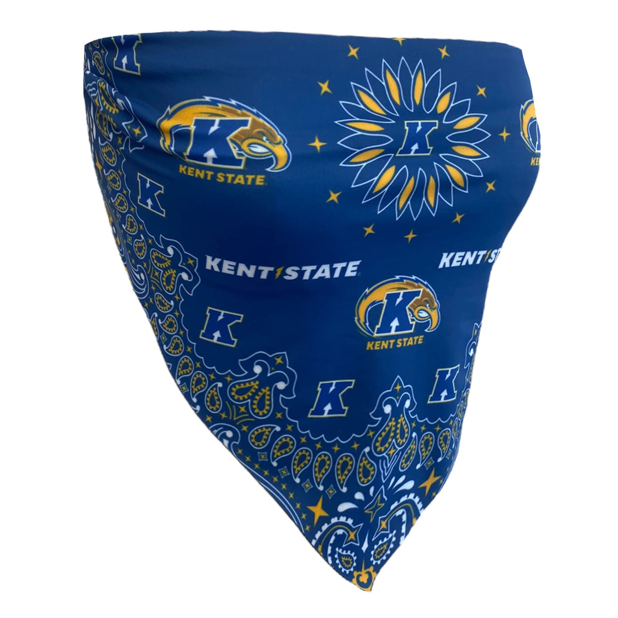 Lojobands Women's Bandana Top Tailgate Outfit College Tank Top Crop Top Made in USA One Size Fits Most