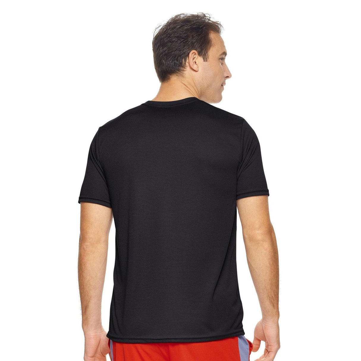 Expert Brand USA-Made Men's Oxymesh Crewneck Short Sleeve Active T-Shirt for Sports Hiking Running Gym