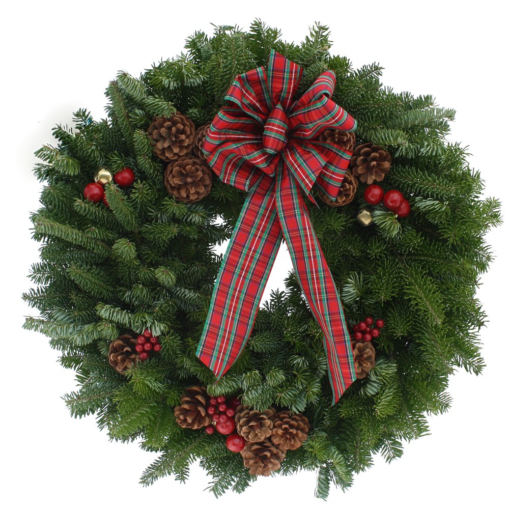20-Inch Highland Maine Balsam Wreath