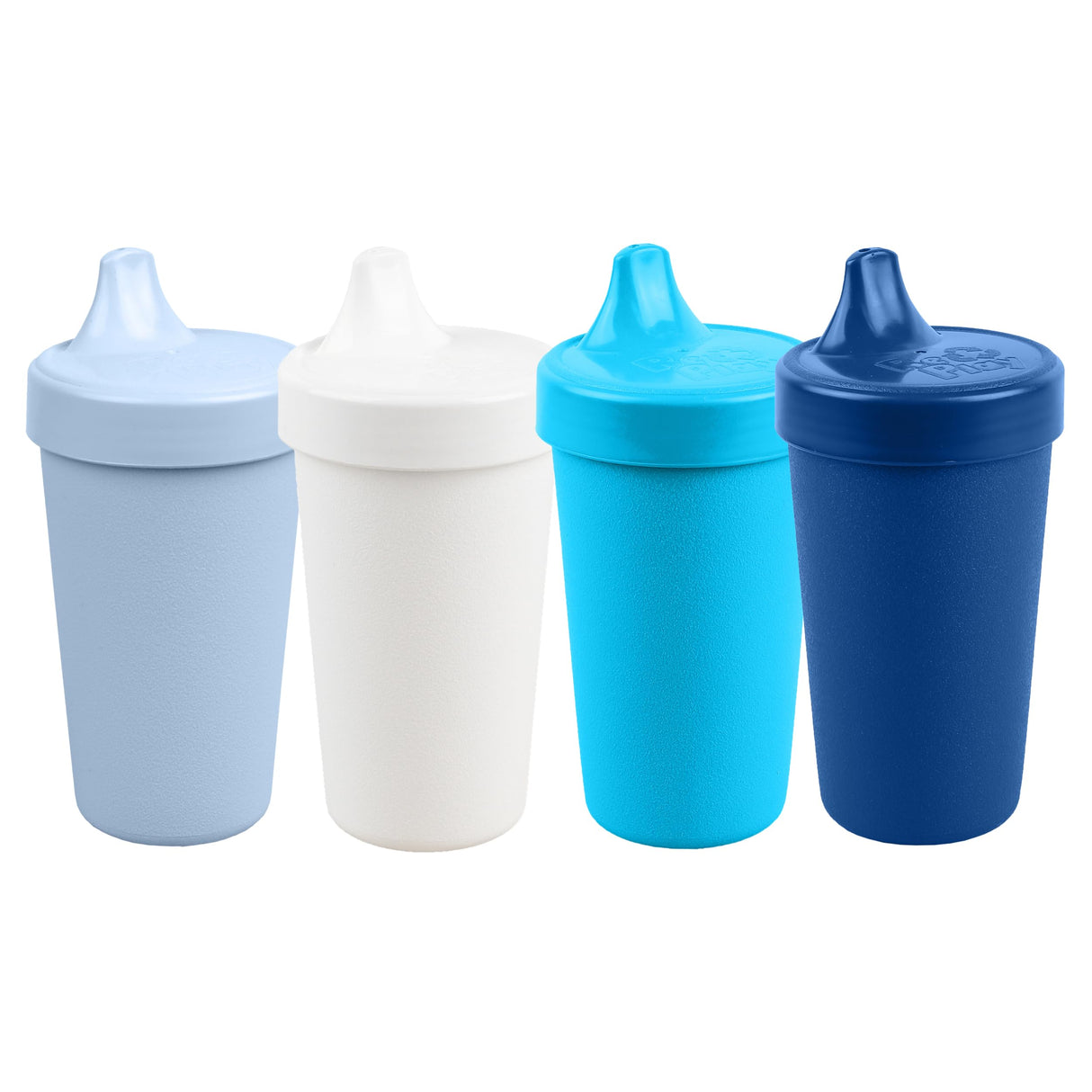 Re-Play Made in USA 10 Oz. Sippy Cups for Toddlers, Pack of 4 - Reusable Spill Proof Cups for Kids, Dishwasher/Microwave Safe - Hard Spout Sippy Cups for Toddlers 3.13" x 6.25", Desert Roses