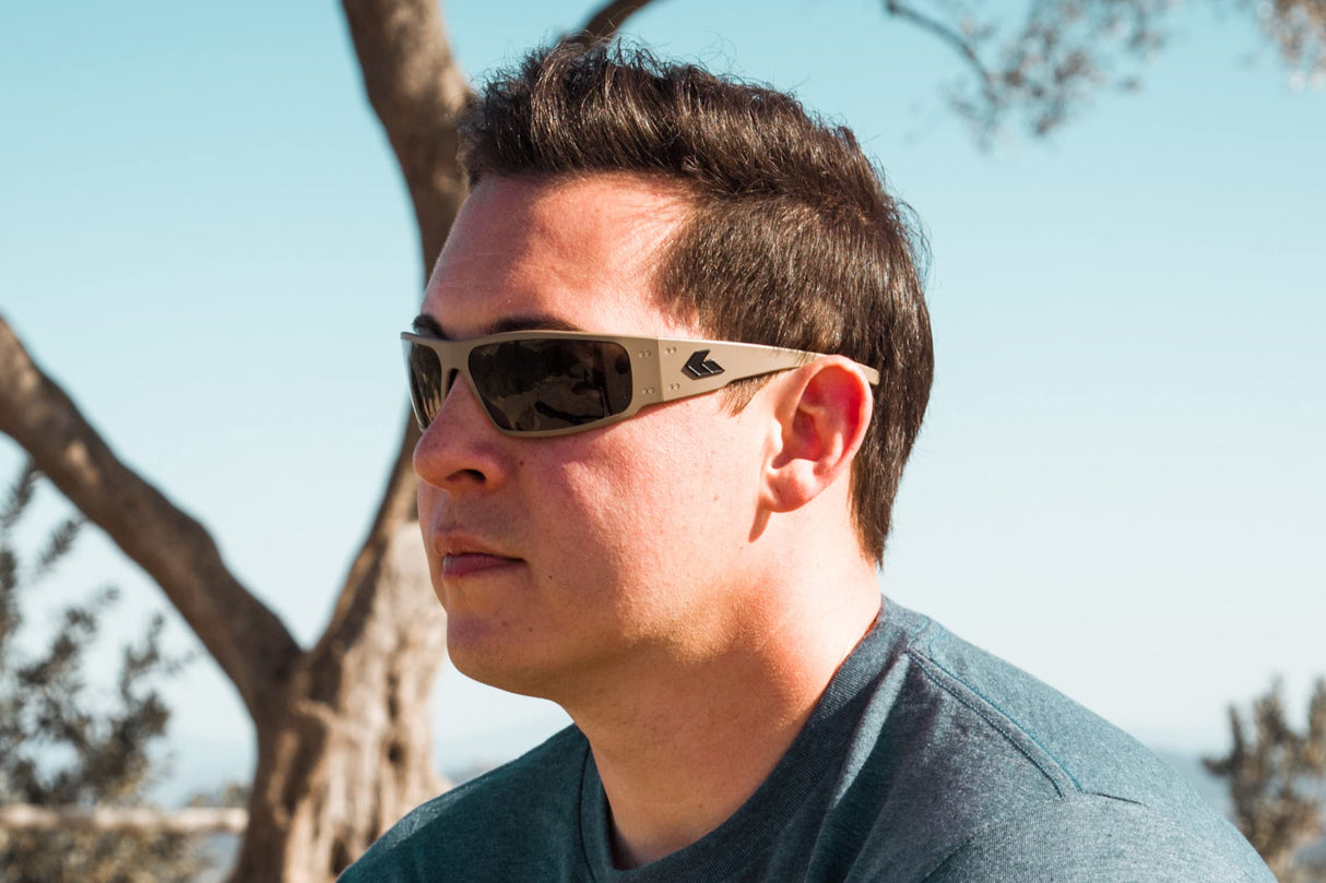 Gatorz Magnum Hand Crafted Aluminum Polarized Lens Sunglasses - Made in The USA