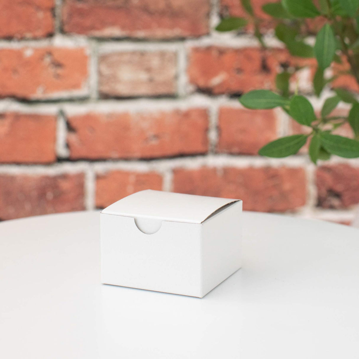 Made in USA 10-Count Recycled Brown Kraft Gift Boxes (5" X 5" X 3") with Tuck Lids for Weddings, Crafting and Baking Packaging Needs