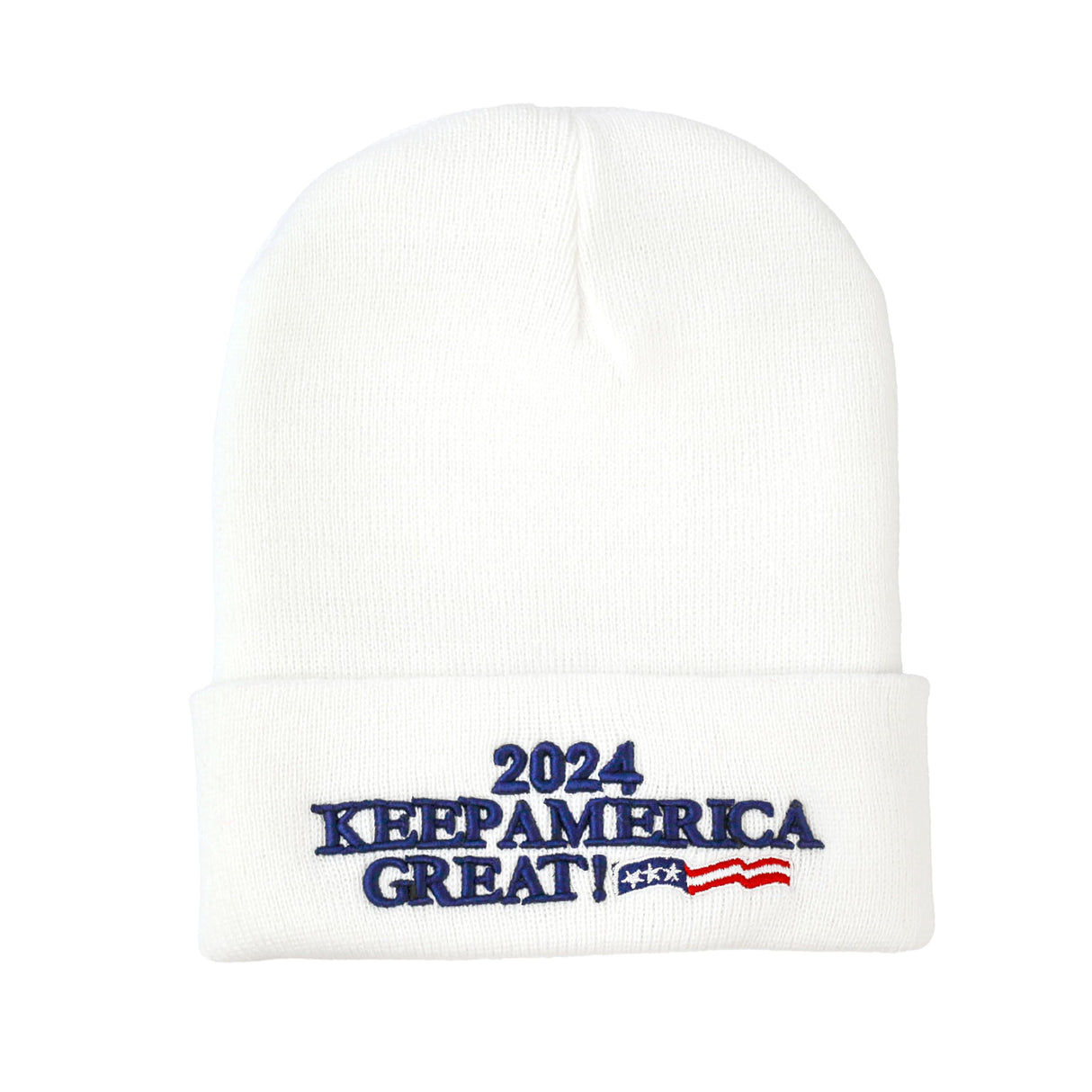 Made in USA Exclusive 2024 47th President 3D Trump Skull Knit Beanie Cap President Beanie Hat