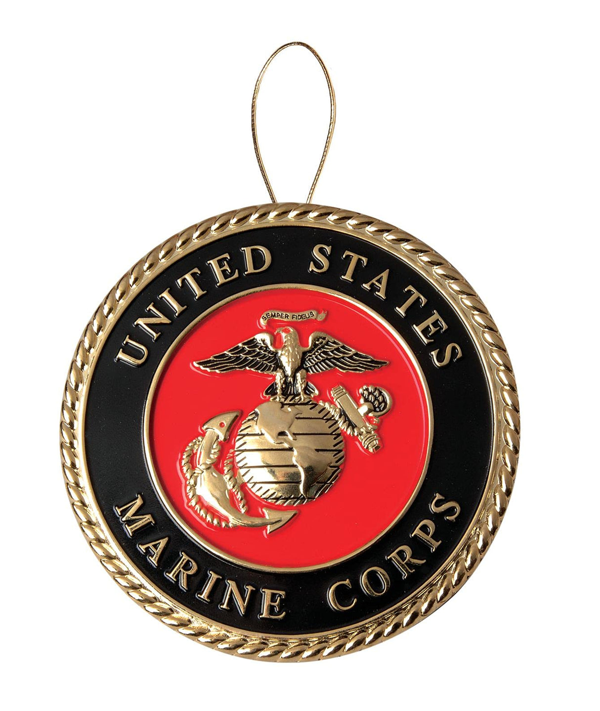 Allied Products Navy Heroes Series Holiday Ornament - Officially Licensed Navy Medallion