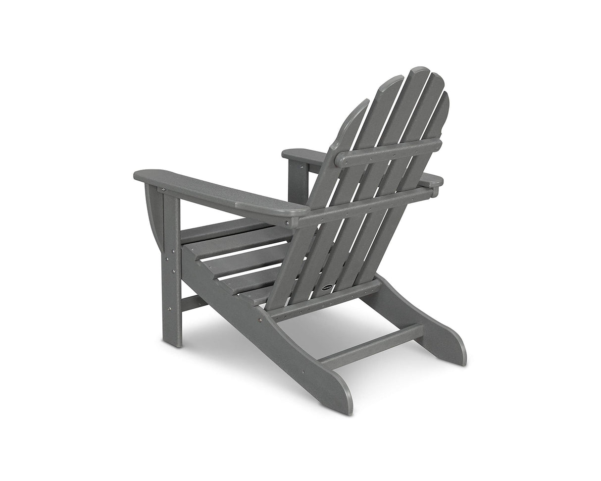 POLYWOOD AD4030PB Classic Outdoor Adirondack Chair, Pacific Blue