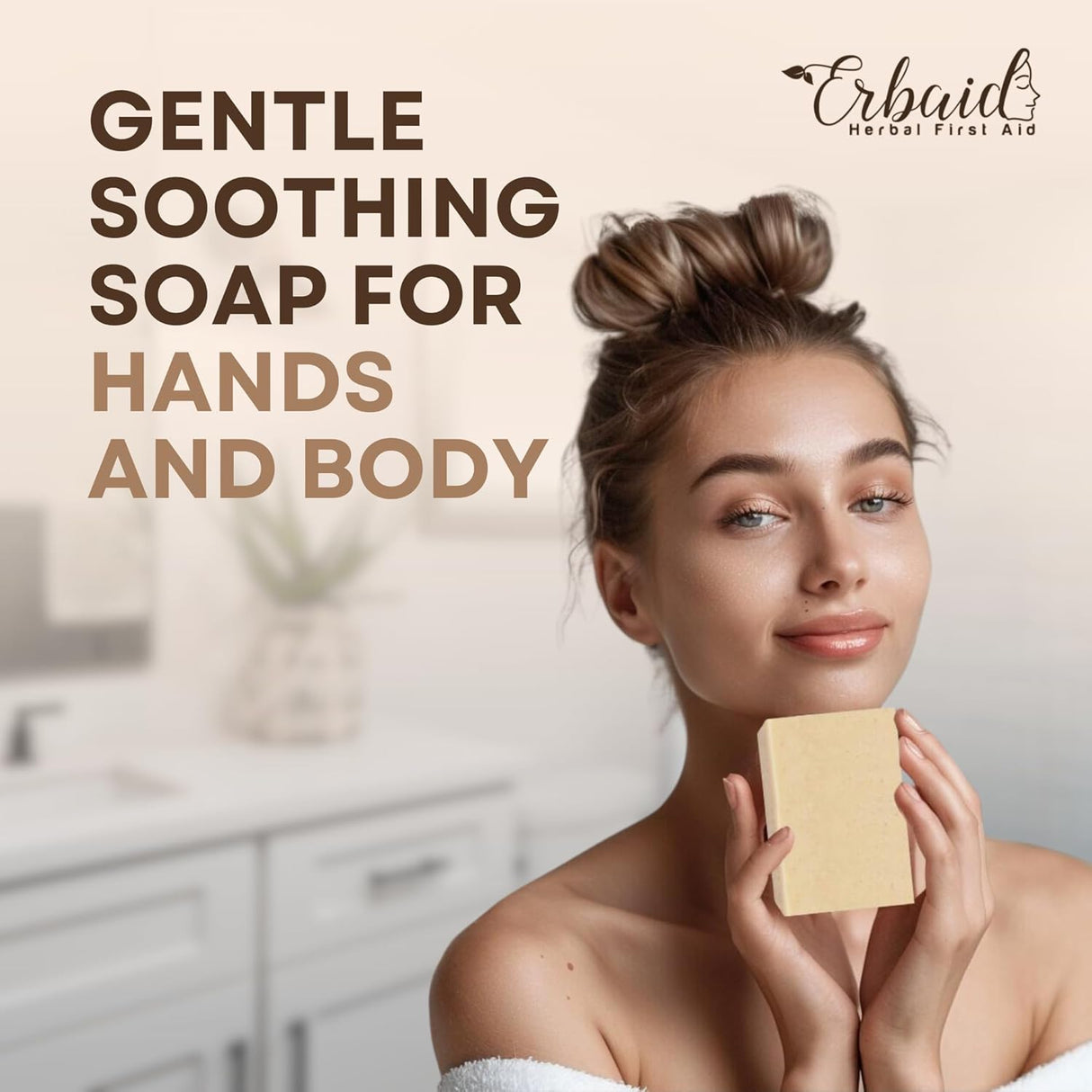 Oatmeal Soap – Natural Oatmeal & Honey Goat Milk Soap Bar – Face & Body Wash for Eczema, Psoriasis, Dry, Itchy, Sensitive Skin Relief – Unscented Soap Great for Kids, Babies – Handcrafted, Made in USA