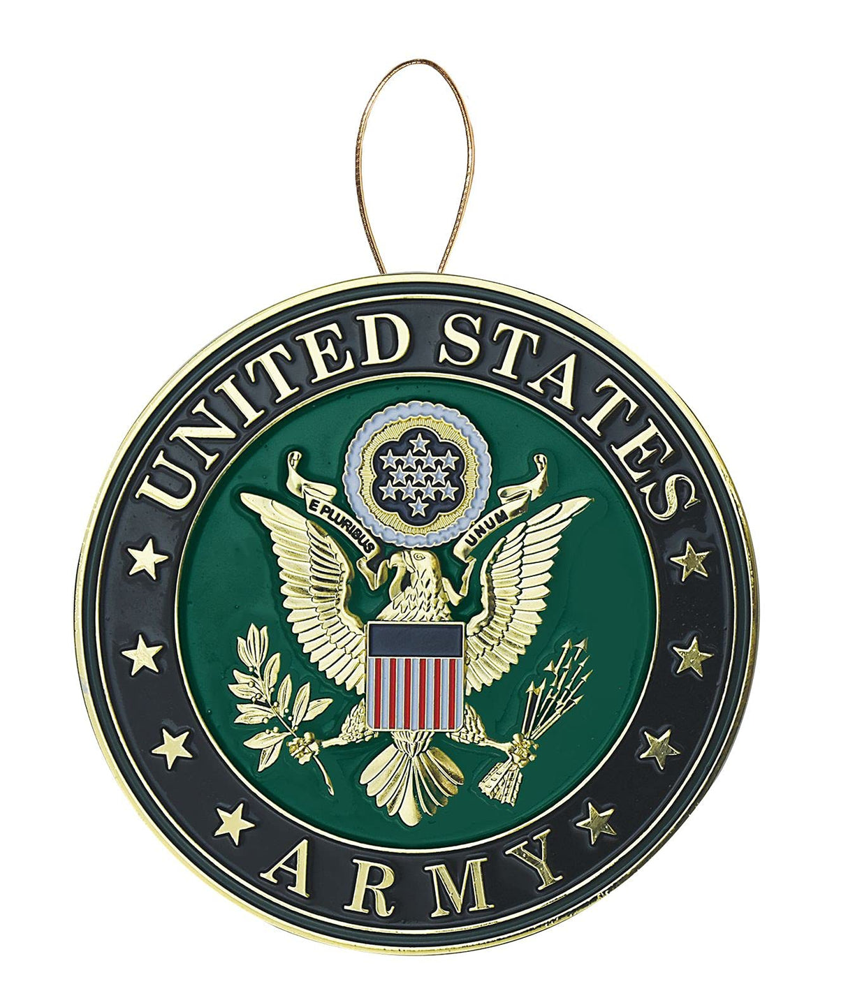 Allied Products Navy Heroes Series Holiday Ornament - Officially Licensed Navy Medallion
