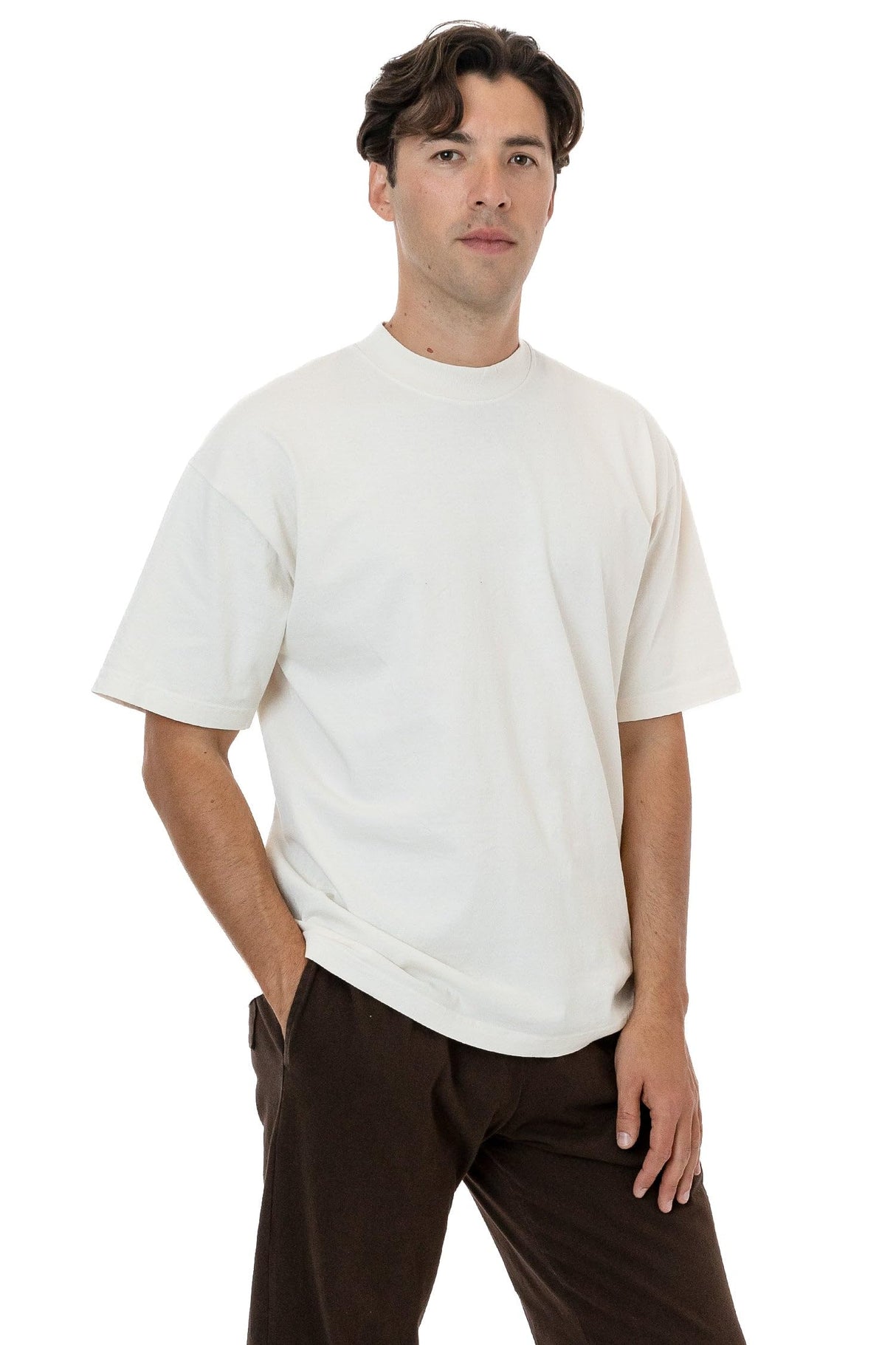 1801 - 6.5oz T-Shirt, Made In USA, Garment-Dyed, Shrink-Free, Relaxed Fit