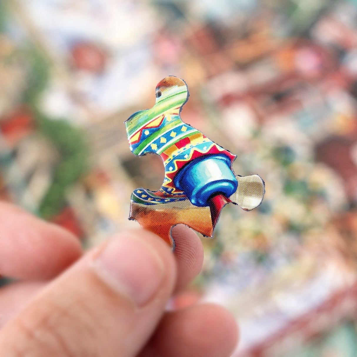 Springbok's Santa's Workshop 1000 Piece Jigsaw Puzzle by Artist Dona Gelsinger Features The Famous Christmas Workshop of Santa's Elves