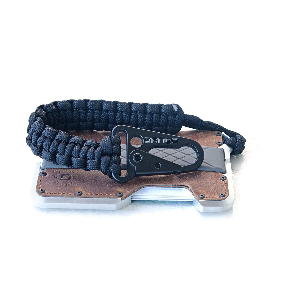 Dango EDC Tether - Cobra Weave 550 Paracord - 6 Inch Woven, 10 Feet Unraveled