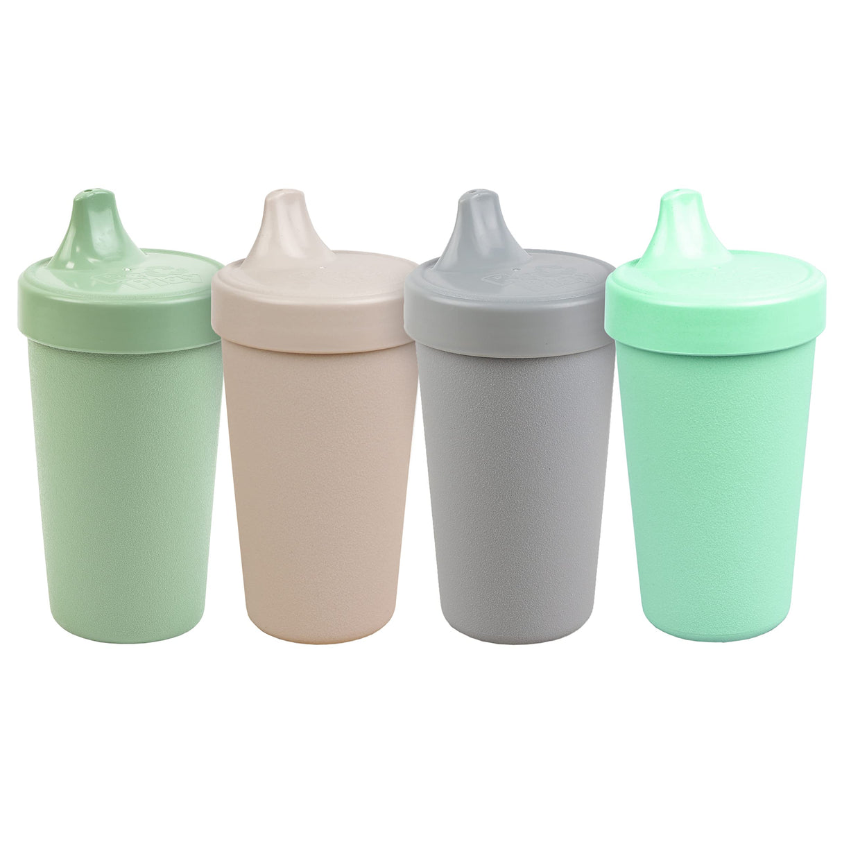 Re-Play Made in USA 10 Oz. Sippy Cups for Toddlers, Pack of 4 - Reusable Spill Proof Cups for Kids, Dishwasher/Microwave Safe - Hard Spout Sippy Cups for Toddlers 3.13" x 6.25", Desert Roses