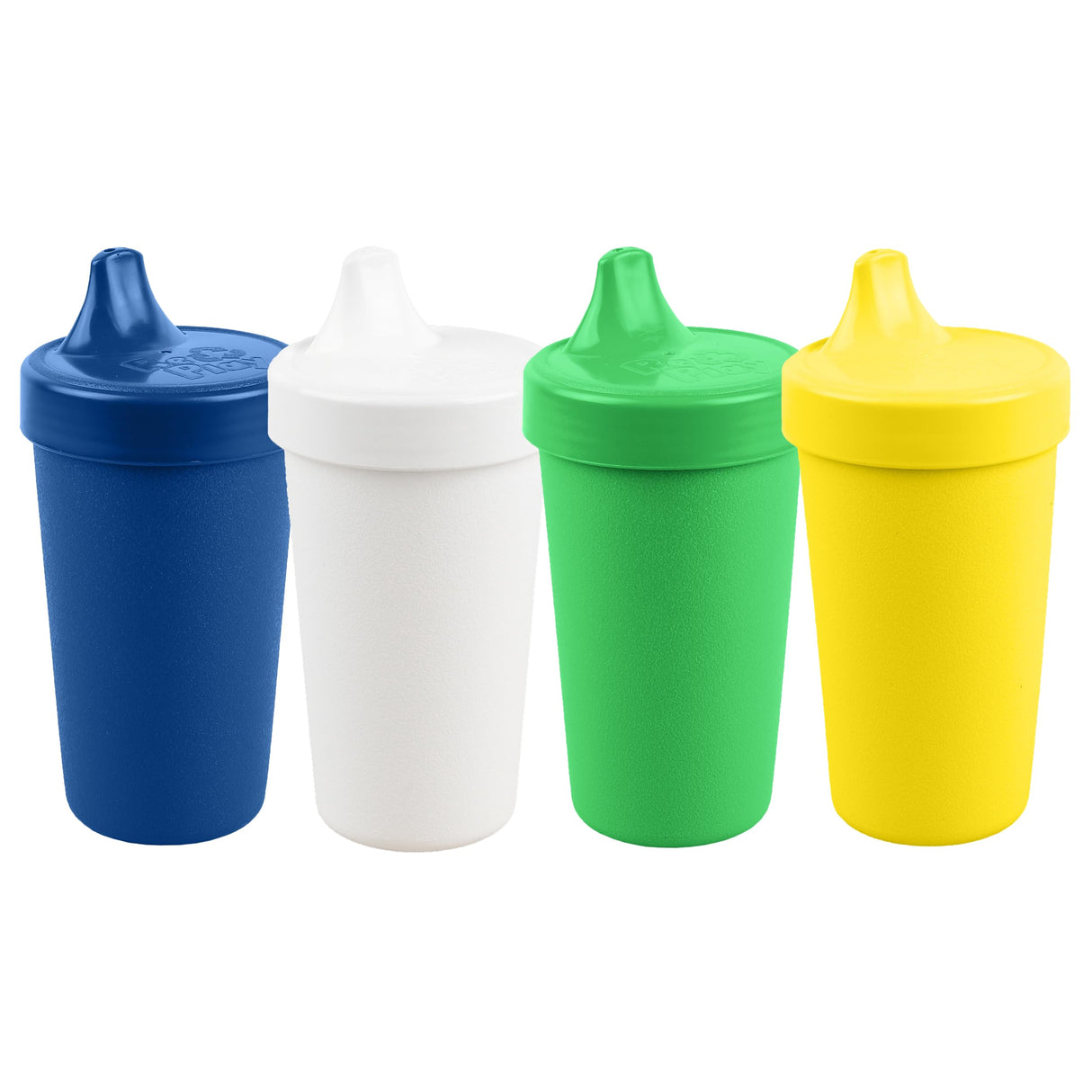 Re-Play Made in USA 10 Oz. Sippy Cups for Toddlers, Pack of 4 - Reusable Spill Proof Cups for Kids, Dishwasher/Microwave Safe - Hard Spout Sippy Cups for Toddlers 3.13" x 6.25", Desert Roses