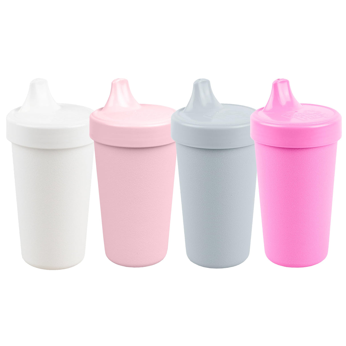 Re-Play Made in USA 10 Oz. Sippy Cups for Toddlers, Pack of 4 - Reusable Spill Proof Cups for Kids, Dishwasher/Microwave Safe - Hard Spout Sippy Cups for Toddlers 3.13" x 6.25", Desert Roses
