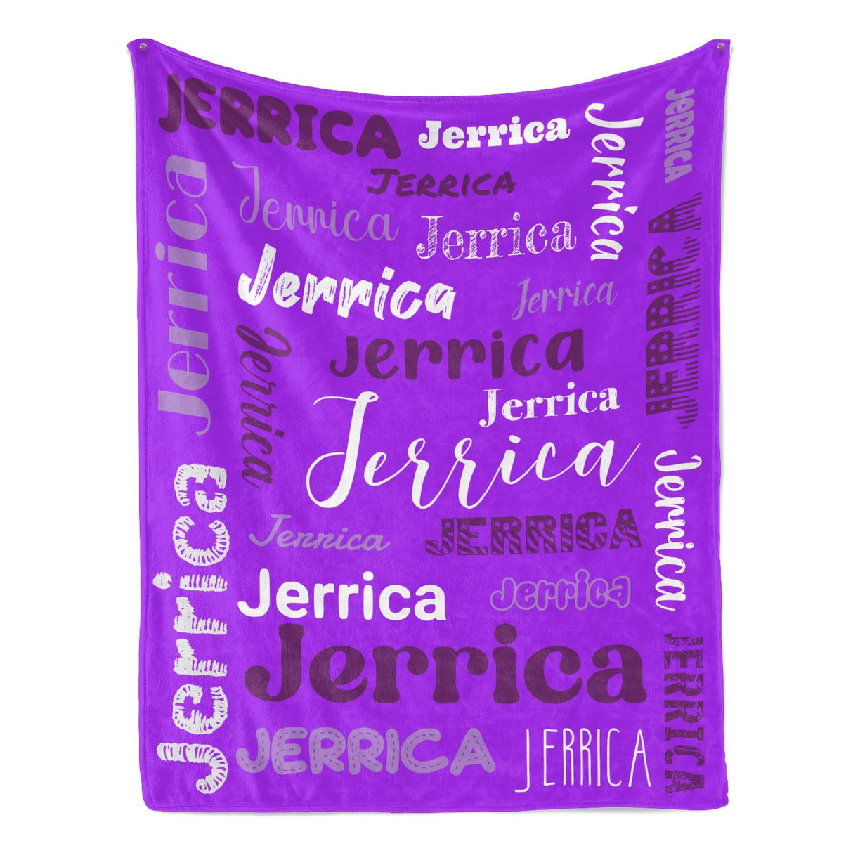 Custom Blanket with Name, Soft Cozy Personalized Name Blankets for Kids, Girls, Boys, Adults, Customized Christmas Blanket for Women, Men, Newborn, New Mom, Red Colors, Made in USA