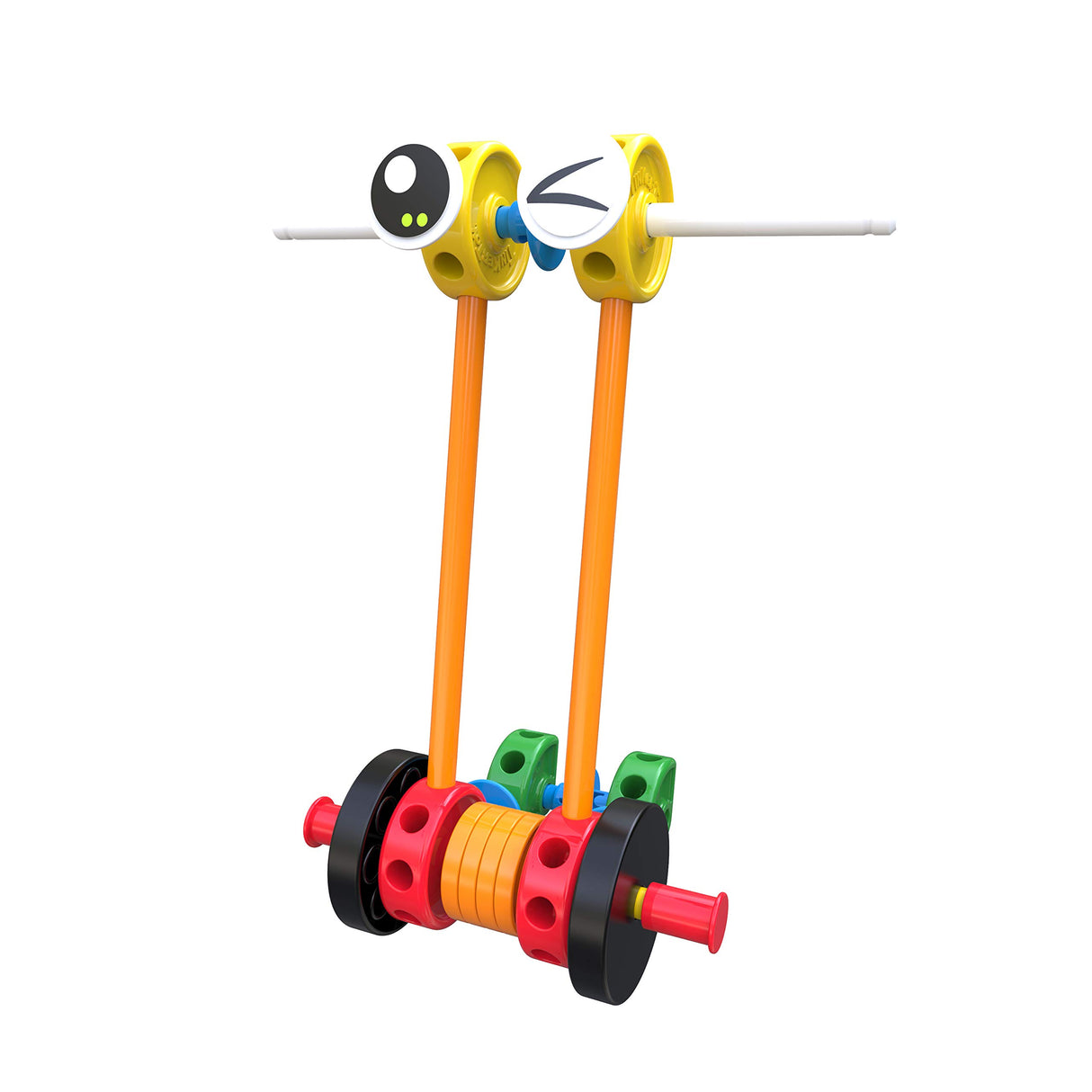 Tinkertoy On The Go Building Set - 65 Parts - Ages 3 & Up - Creative Preschool Toy (Packing may vary)