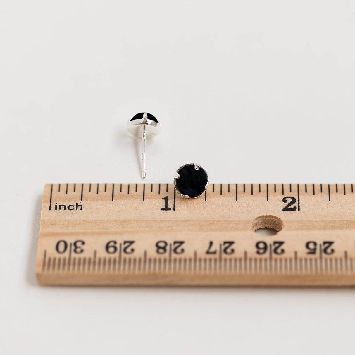 Bottled Up Designs Handmade Stud Earrings, Recycled Vintage Bottles, Sterling Silver, Eco Friendly, Made in USA, Birthday Gifts, Mothers Day, Women, Anniversary (Mason Jar Aqua)