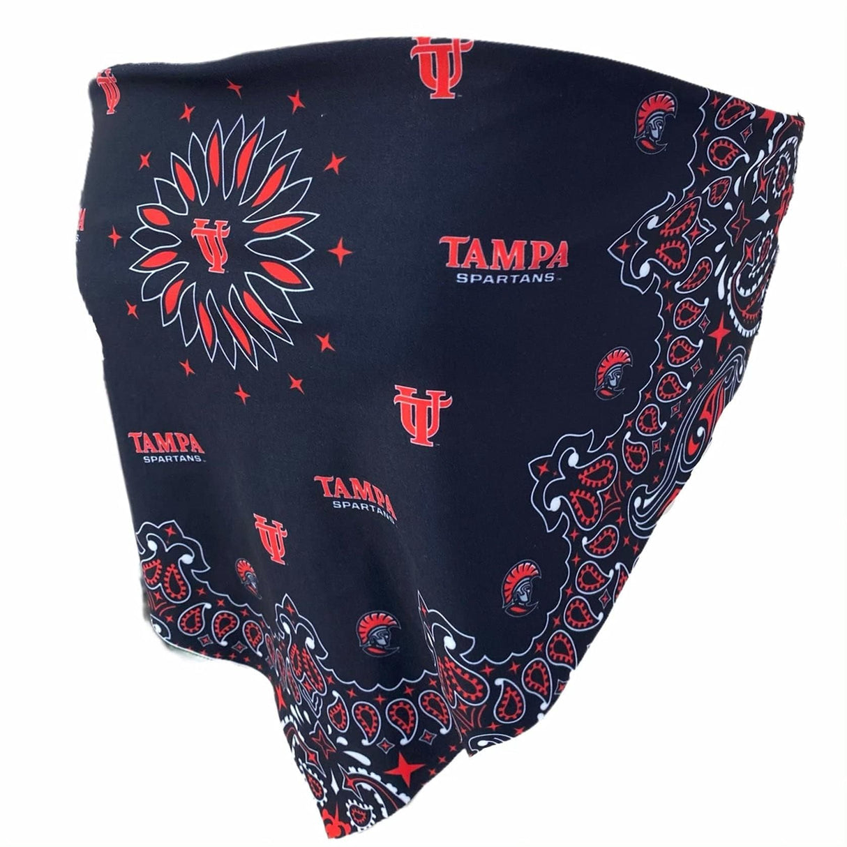 Lojobands Women's Bandana Top Tailgate Outfit College Tank Top Crop Top Made in USA One Size Fits Most