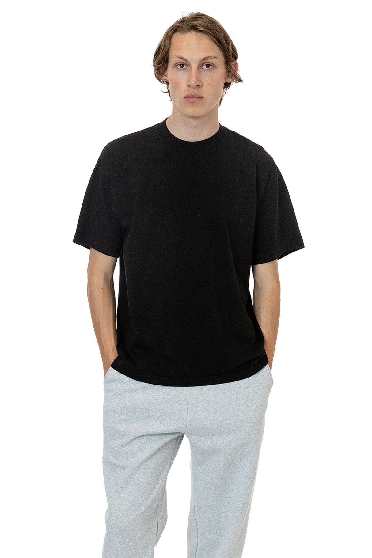 1801 - 6.5oz T-Shirt, Made In USA, Garment-Dyed, Shrink-Free, Relaxed Fit