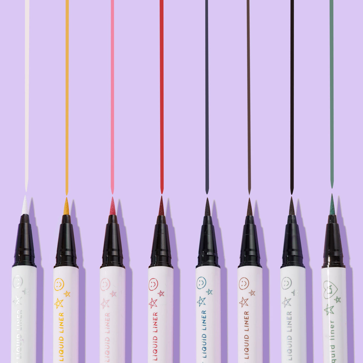 ColourPop BFF Liquid Liner - Precision Felt Tip Liquid Eyeliner Pen - High-Pigment & Buildable Colored Eyeliner with a Transfer Resistant Formula - Crzy (0.02 oz)