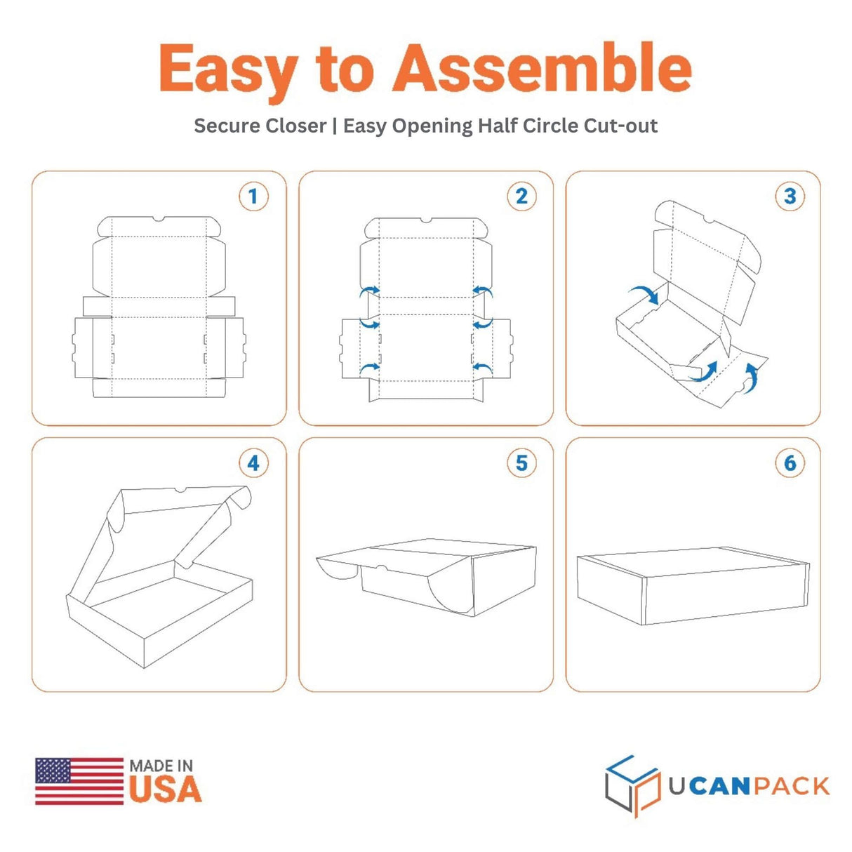 Christmas Box 11 x 8 x 4" - 50 Pack Xmas Pine Trees Printed Large Holiday Boxes - Holiday Shipping Box Made In USA Christmas Packaging Small Business