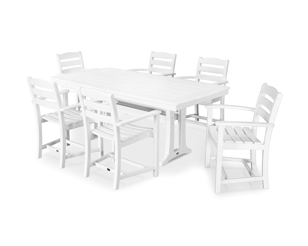 POLYWOOD® Dining Set, Slate Grey