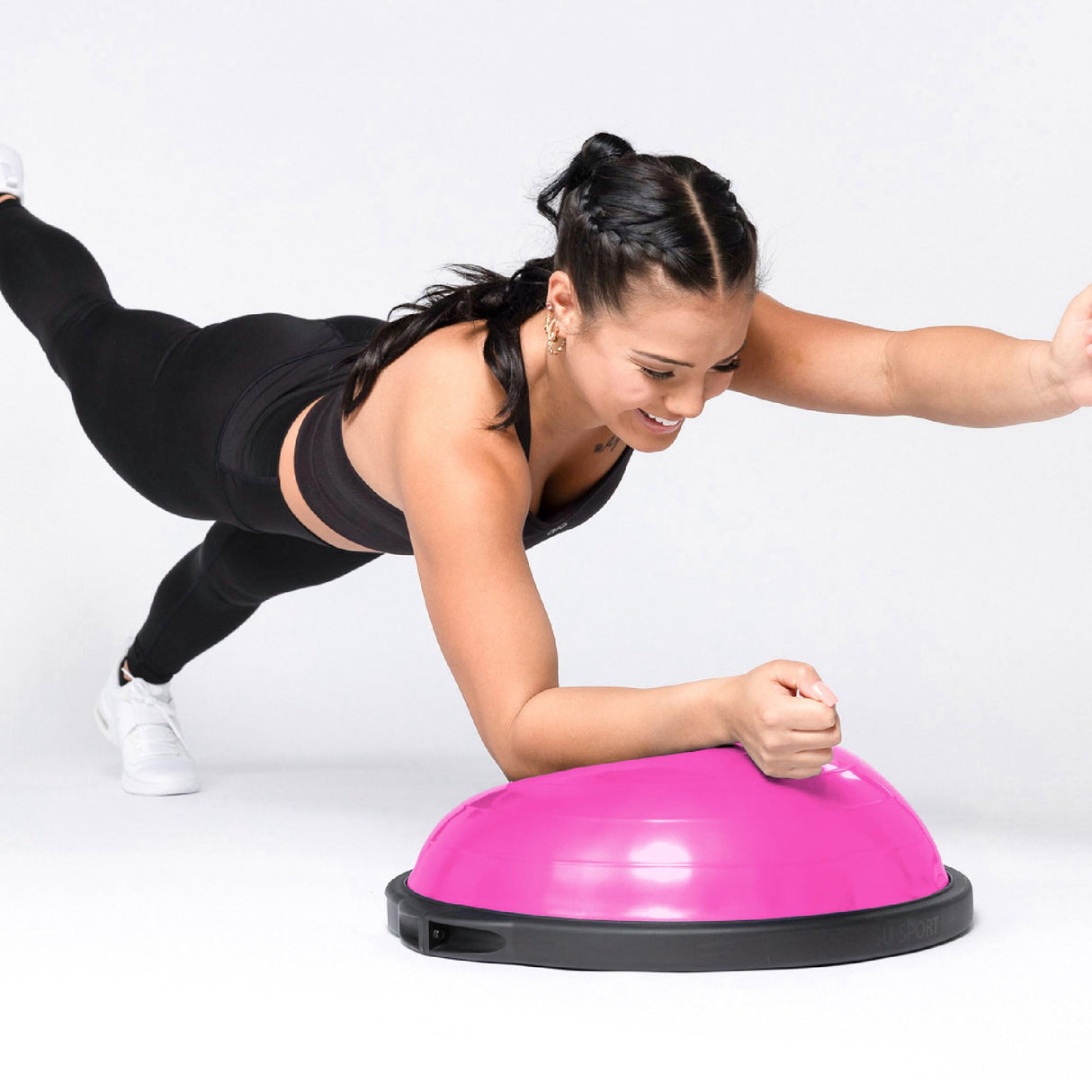 BOSU Sport Balance Trainer, Travel Size Allows for Easy Transportation and Storage, 50cm,