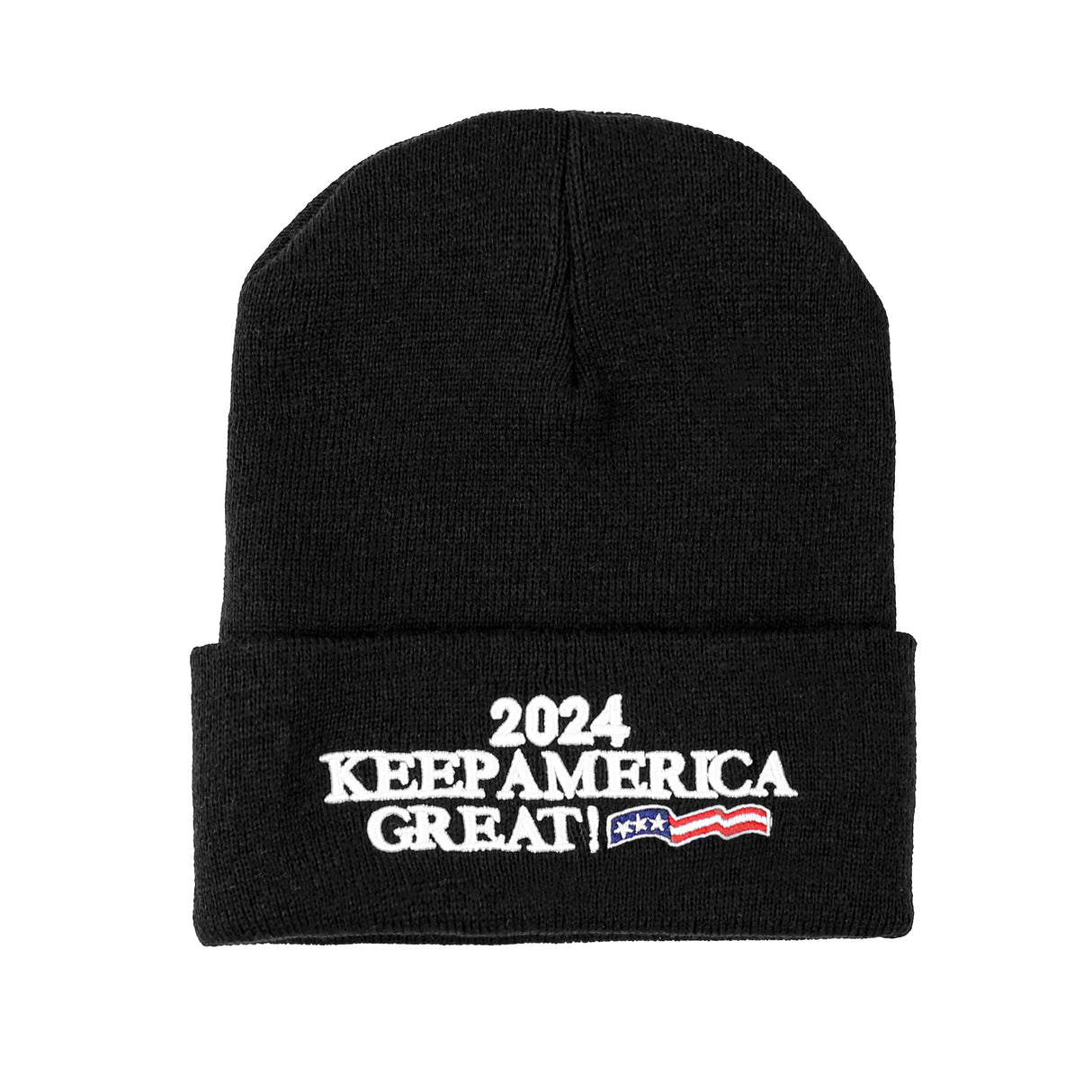 Made in USA Exclusive 2024 47th President 3D Trump Skull Knit Beanie Cap President Beanie Hat