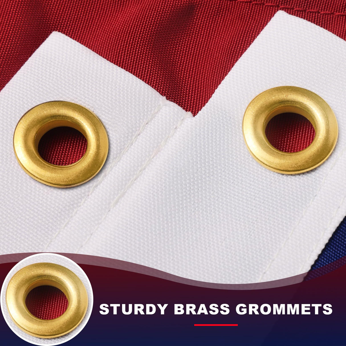 100% Made in USA American Flags 3x5 Ft Outside,American Flag Outdoor Heavy Duty,Us Flag 3x5 Longest Lasting Usa Flag, Built For Outdoor Use,(100% In Usa)