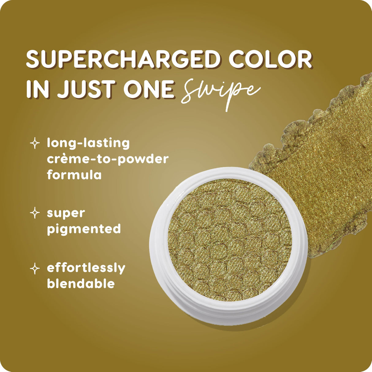 ColourPop Super Shock Shadow - High-Pigment, Crème-Powder Eye Makeup - Single Glitter Eyeshadow with Minimal Fallout and Unique Bouncy Texture - Pale Periwinkle Eyeshadow - Dream Much (0.07 oz)