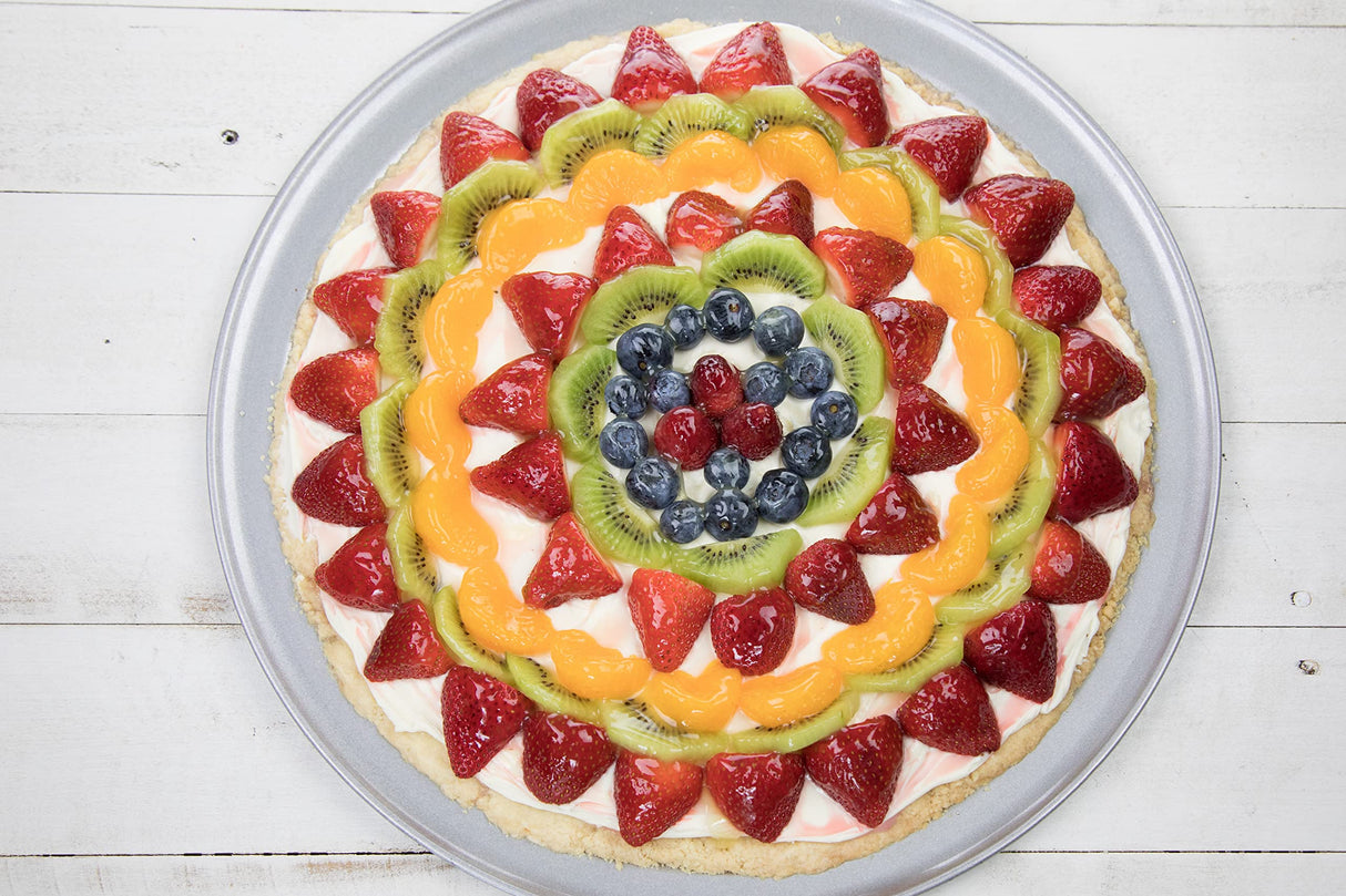 USA Pan Wide Rim Nonstick Pizza Pan, 16 inch, Aluminized Steel