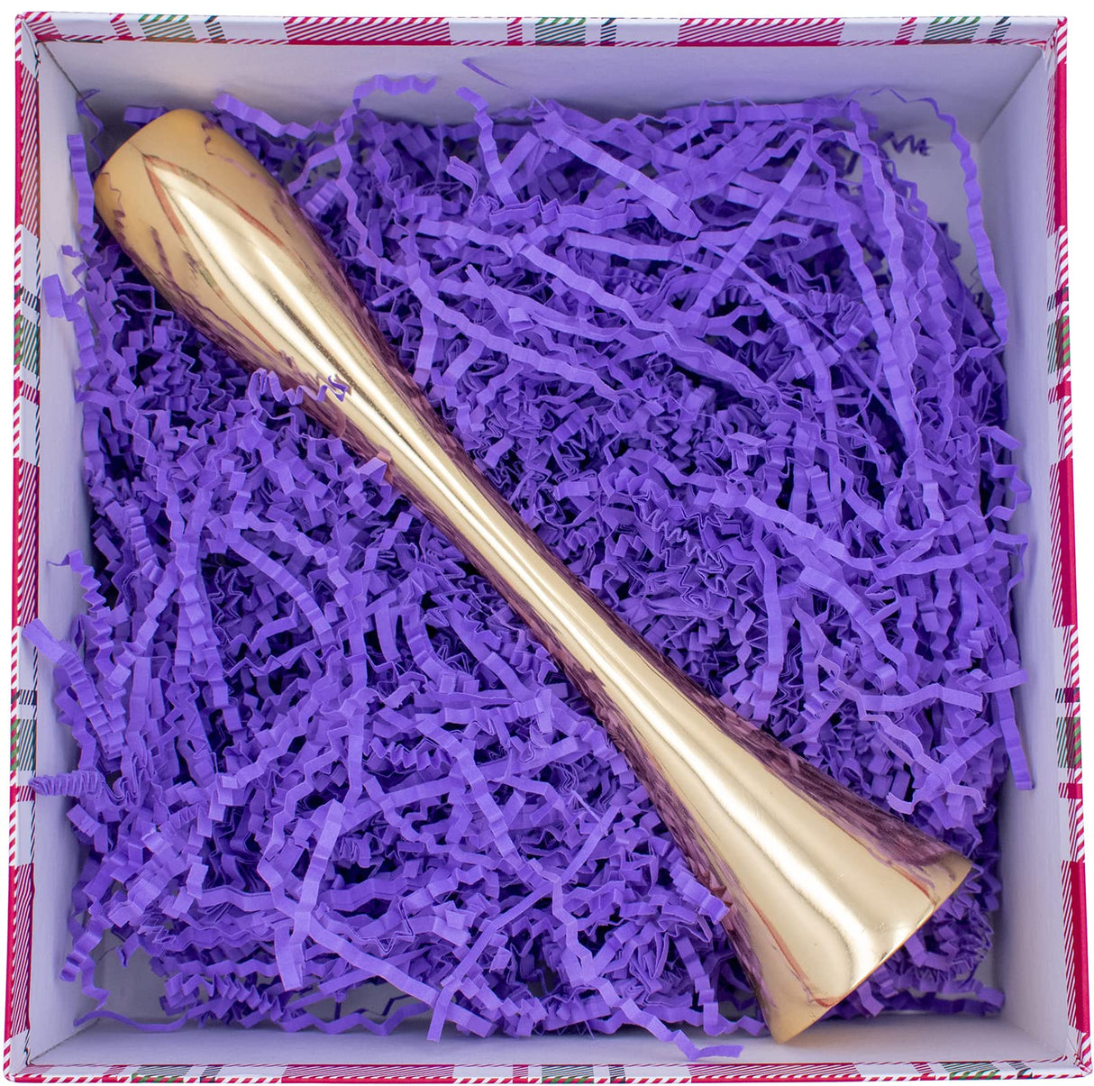 Stephanie Imports Made In USA 3-Ply Crinkle Cut Shredded Paper 2 lbs (Red & Green Christmas Mix)