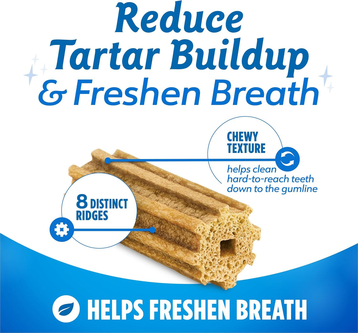 Purina Dentalife Daily Oral Care Chicken Flavor Toy Breed Dog Dental Chews - 58 ct. Pouch