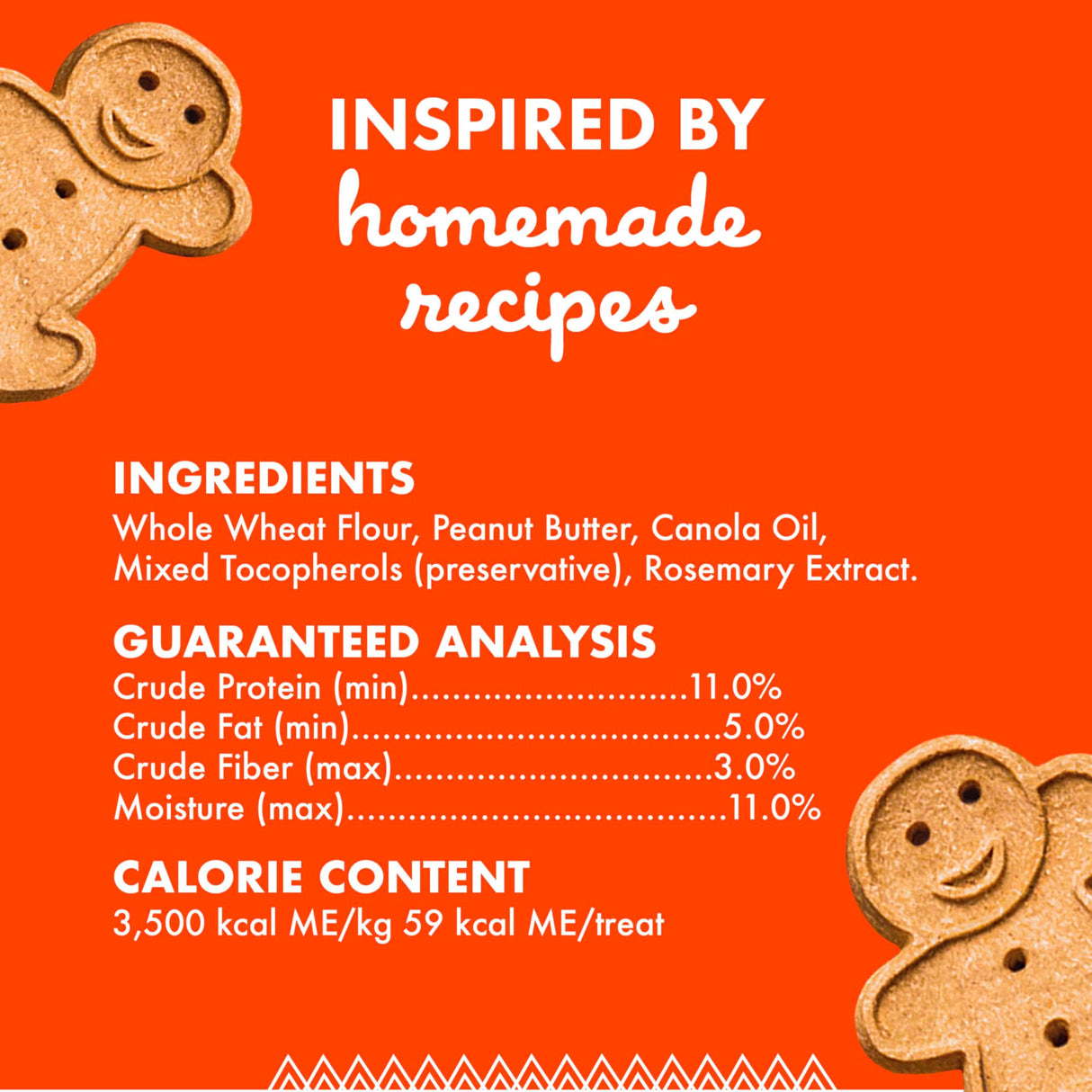 Buddy Biscuits 2 lb Bag of Crunchy Dog Treats, Made with Peanut Butter