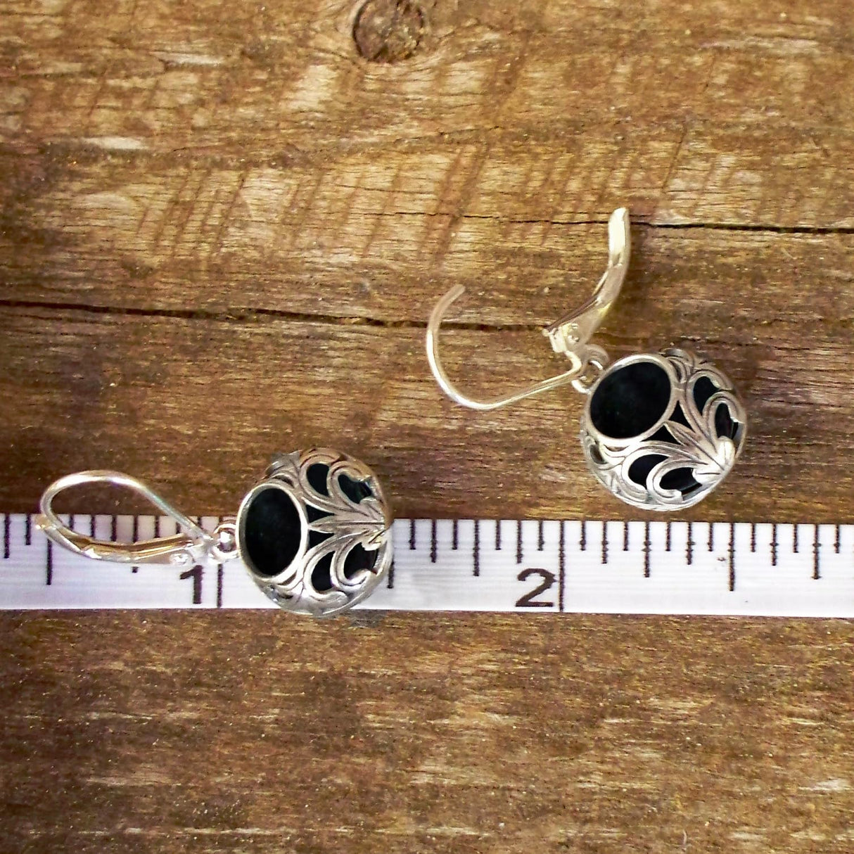 Bottled Up Designs Handmade Vintage Lace Leverback Earrings, Sterling Silver, Eco Friendly, Made in USA, Birthday Gifts, Mothers Day, Women, Anniversary (Mason Jar (Aqua))