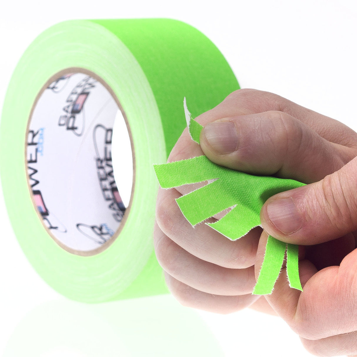 Gaffer Power Proudly Made in The USA, Real Professional Grade Gaffer Tape, Heavy Duty Gaffers Tape, Non-Reflective, Multipurpose. 2 Inches x 30 Yards, Black