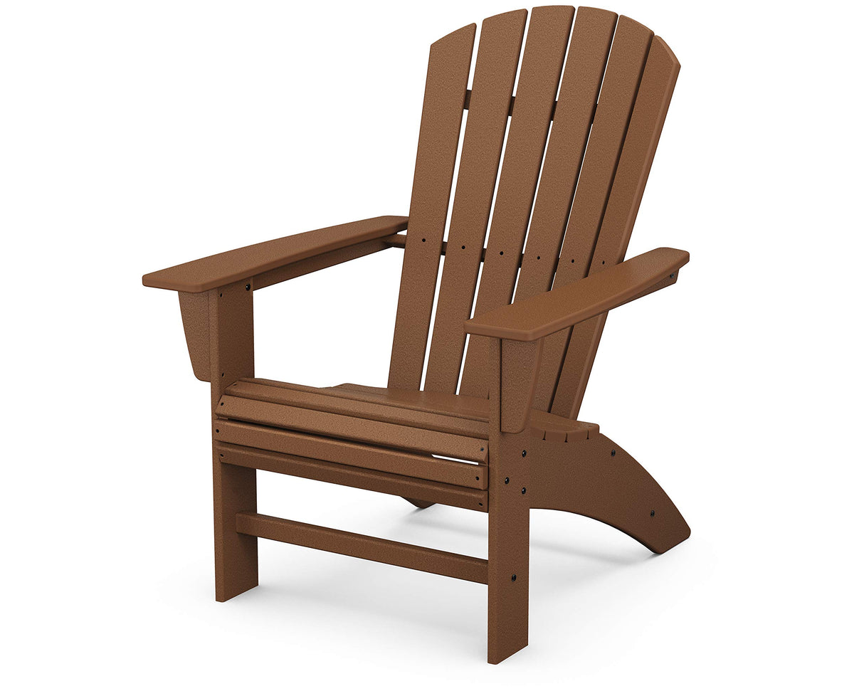 POLYWOOD Nautical Curveback Adirondack Chair