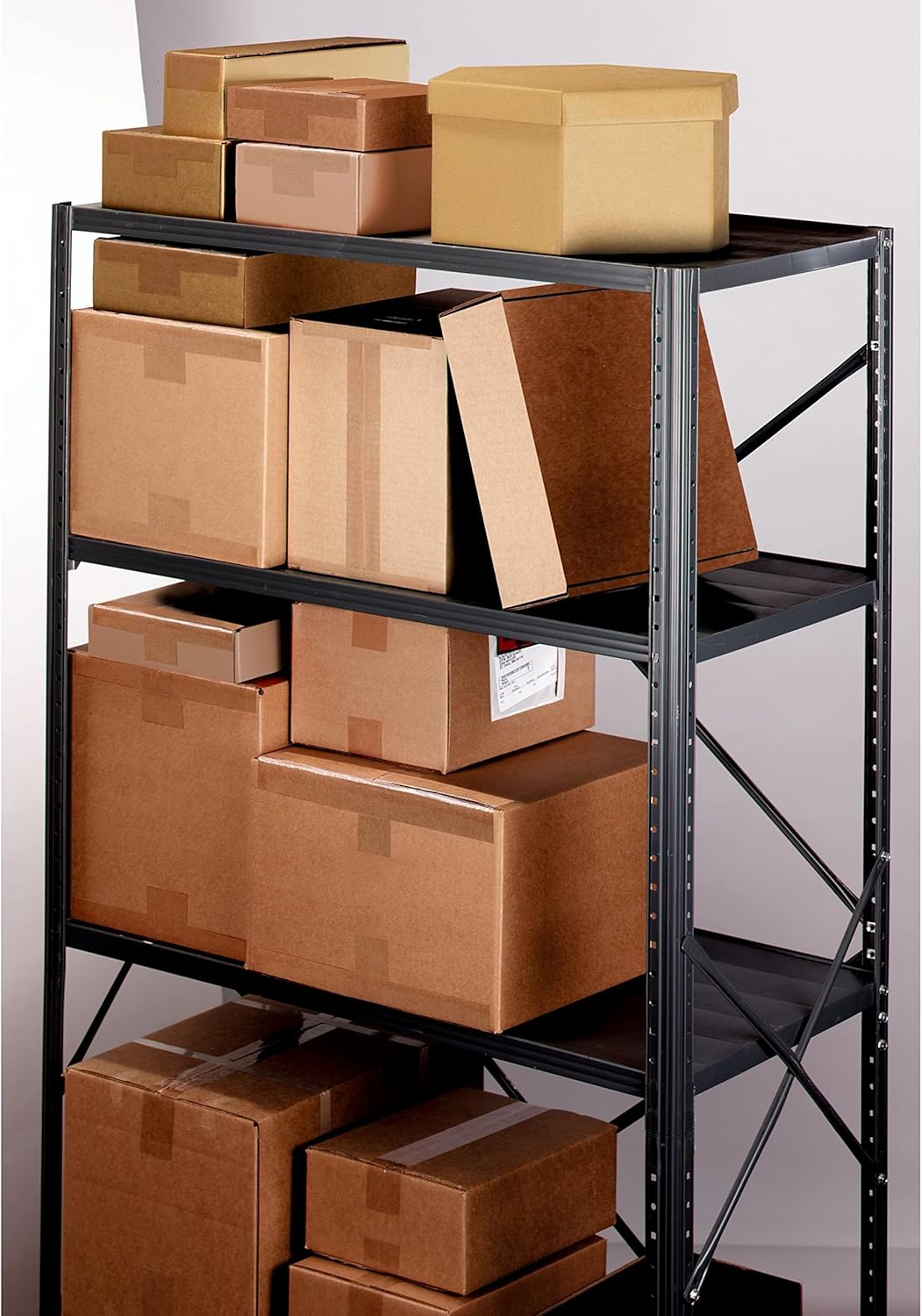 Scotch Heavy Duty Shipping Packaging Tape, 1.88"x 49.2 yd, Great for Packing, Shipping & Moving, Tan, 1 Dispensered Roll (347)