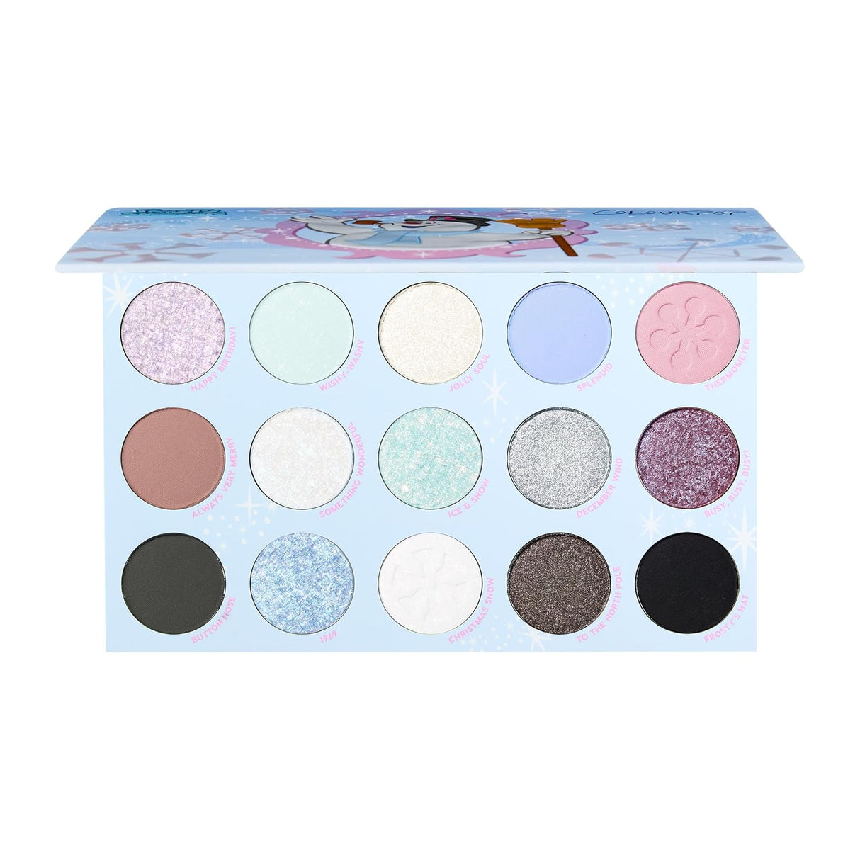 ColourPop Frosty the Snowman x ColourPop Eyeshadow Palette