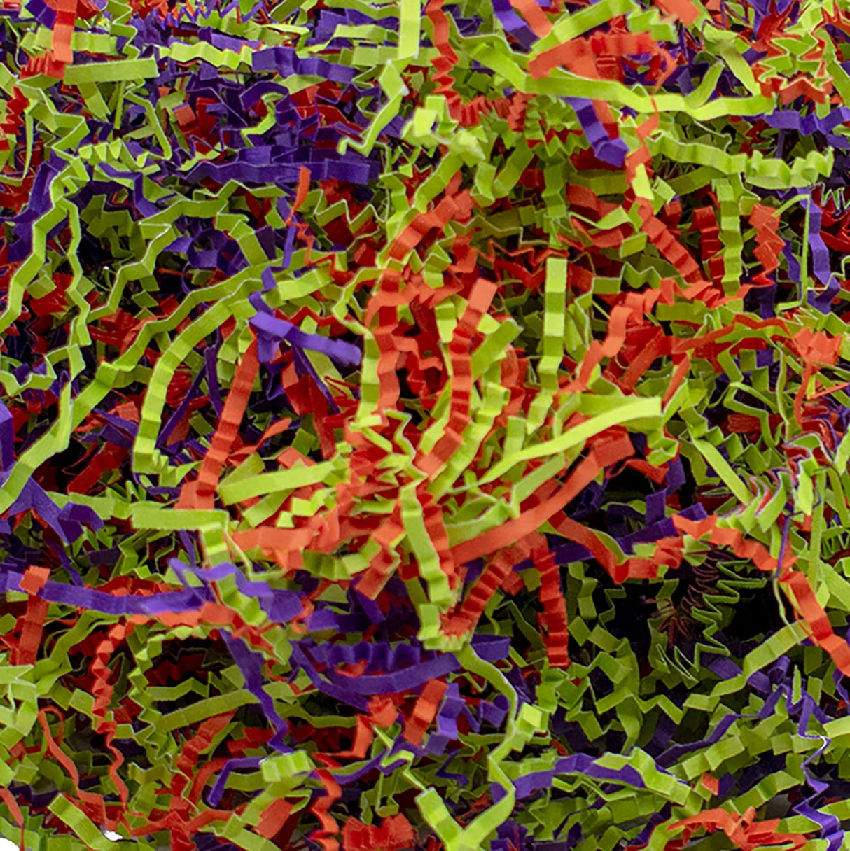 Stephanie Imports Made In USA 3-Ply Crinkle Cut Shredded Paper 2 lbs (Red & Green Christmas Mix)