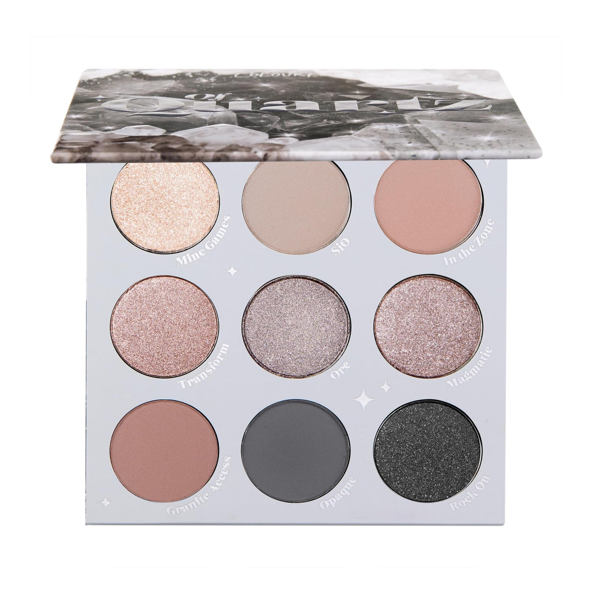ColourPop Blush Crush Shadow Palette - Brown, Gold & Pink Shadow Palette with Metallic and Matte Finishes - High-Pigment Makeup with a Long-Wearing Formula (0.3 oz)
