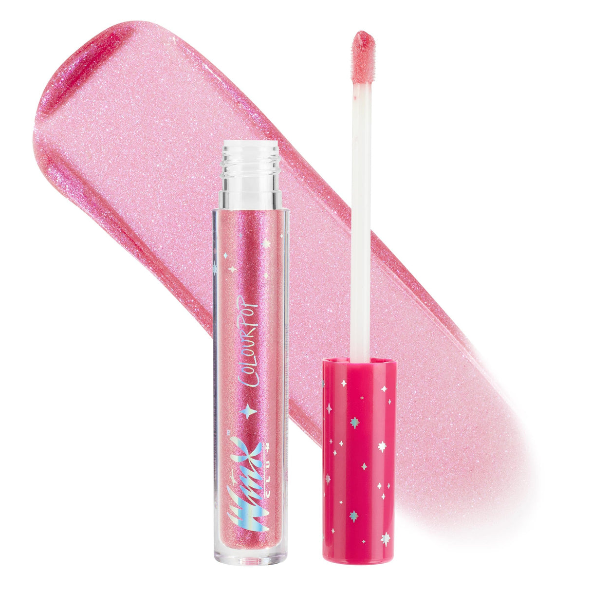 ColourPop Winx Club Ultra Glossy Lip Gloss - Hydrating Gold Lip Gloss for Juicy, Fuller-Looking Lips - Formulated with Jojoba Oil to Moisturize & Nourish - Flora (0.11 oz)