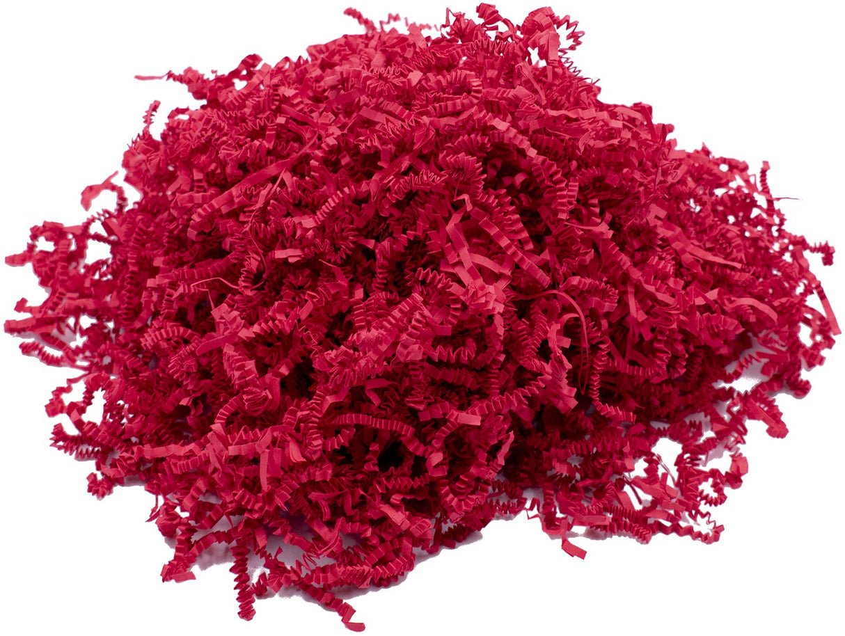Stephanie Imports Made In USA 3-Ply Crinkle Cut Shredded Paper 2 lbs (Red & Green Christmas Mix)