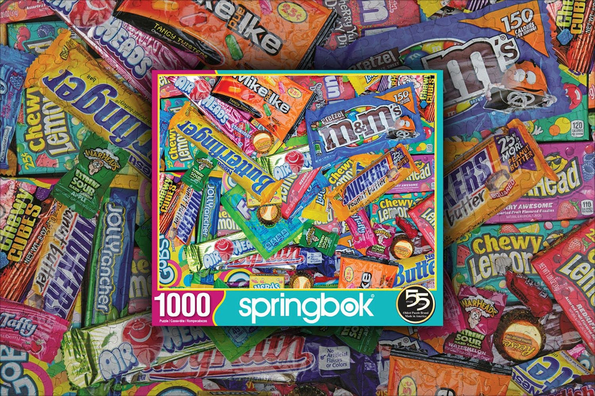 Springbok's 500 Piece Jigsaw Puzzle Sweet Tooth, Multi