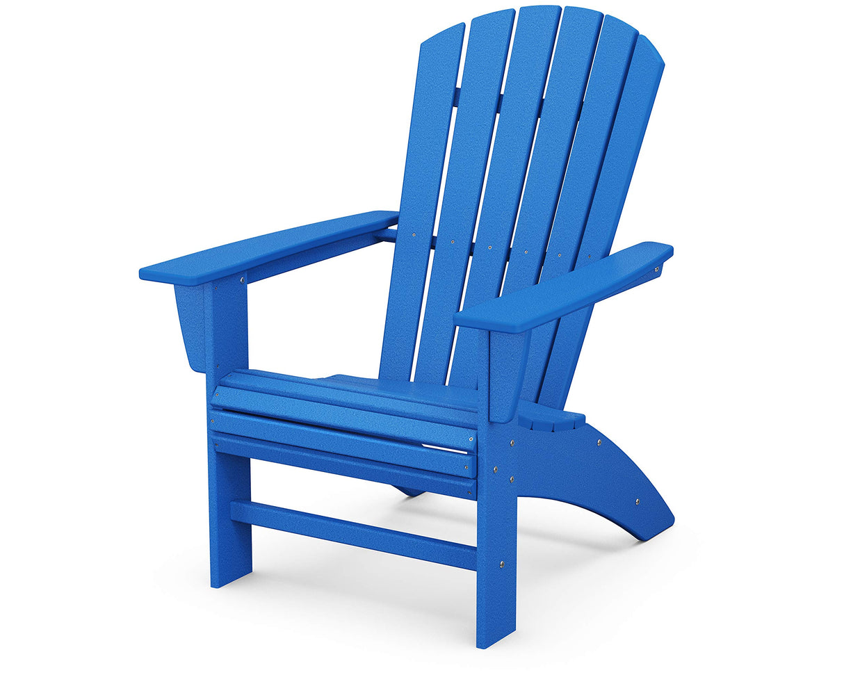 POLYWOOD Nautical Curveback Adirondack Chair