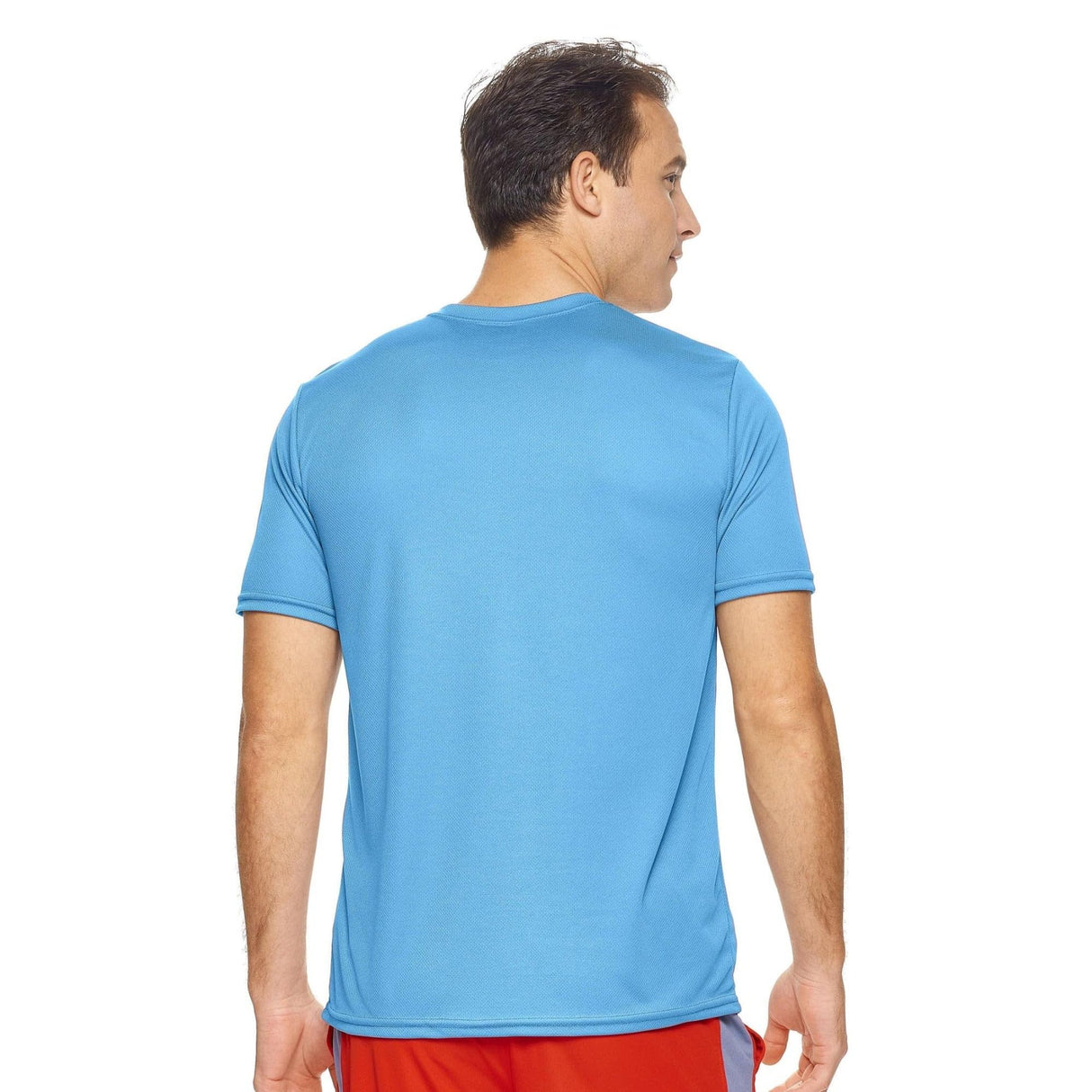 Expert Brand USA-Made Men's Oxymesh Crewneck Short Sleeve Active T-Shirt for Sports Hiking Running Gym