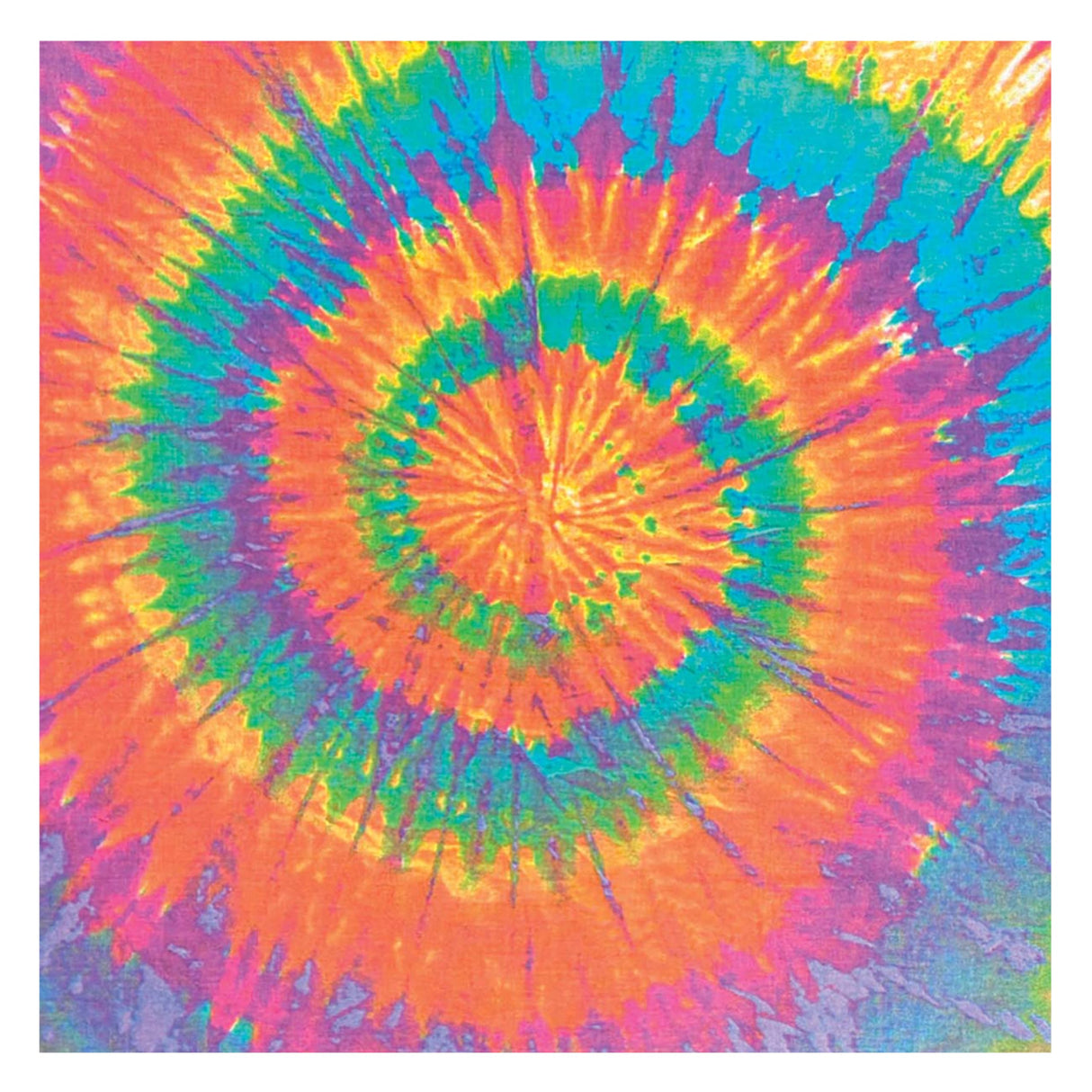 B53 100% Cotton Paisley Bandanas Made in the USA - Stylish Headband, Handkerchief, Scarf - 21 inch x 21 inch