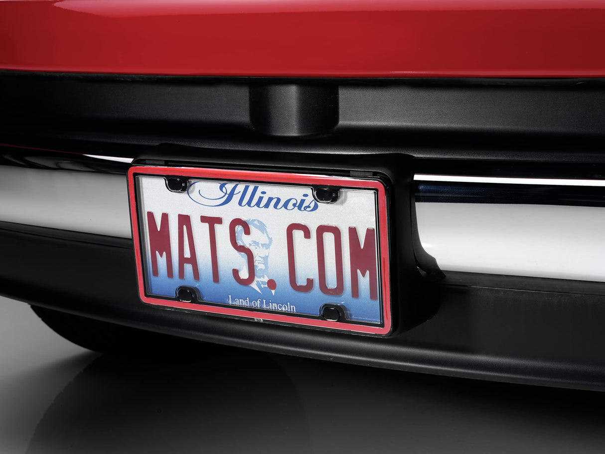 WeatherTech ClearCover License Plate Cover and Frame, Baby Blue