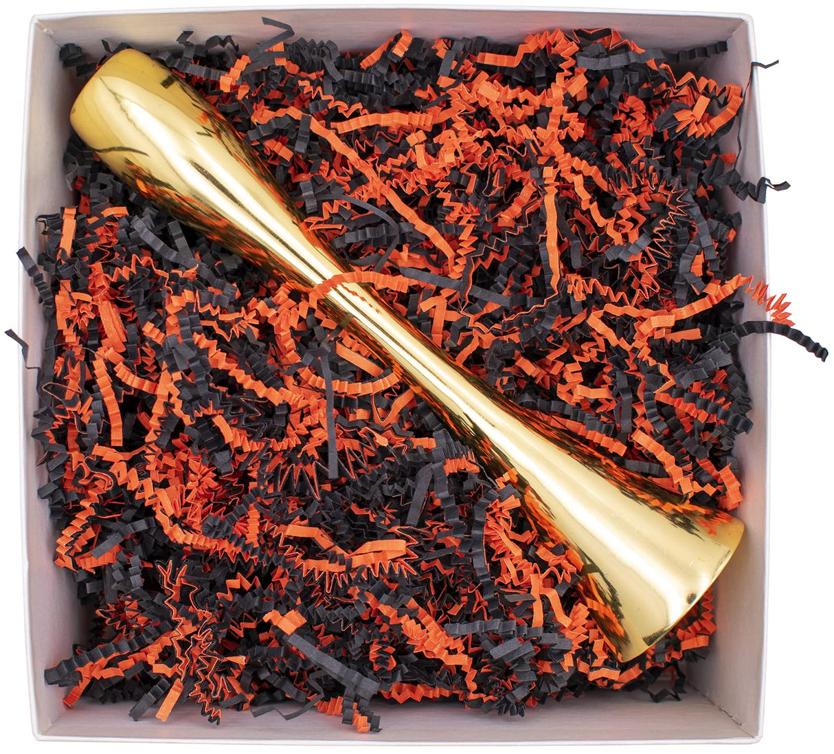 Stephanie Imports Made In USA 3-Ply Crinkle Cut Shredded Paper 2 lbs (Red & Green Christmas Mix)