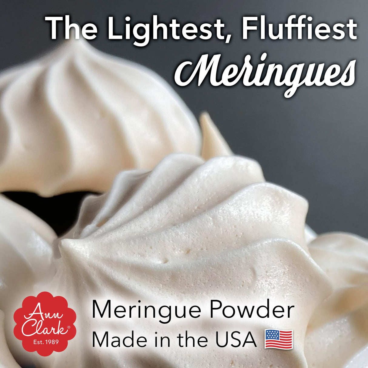 Ann Clark Premium Meringue Powder Made in USA, 8 oz